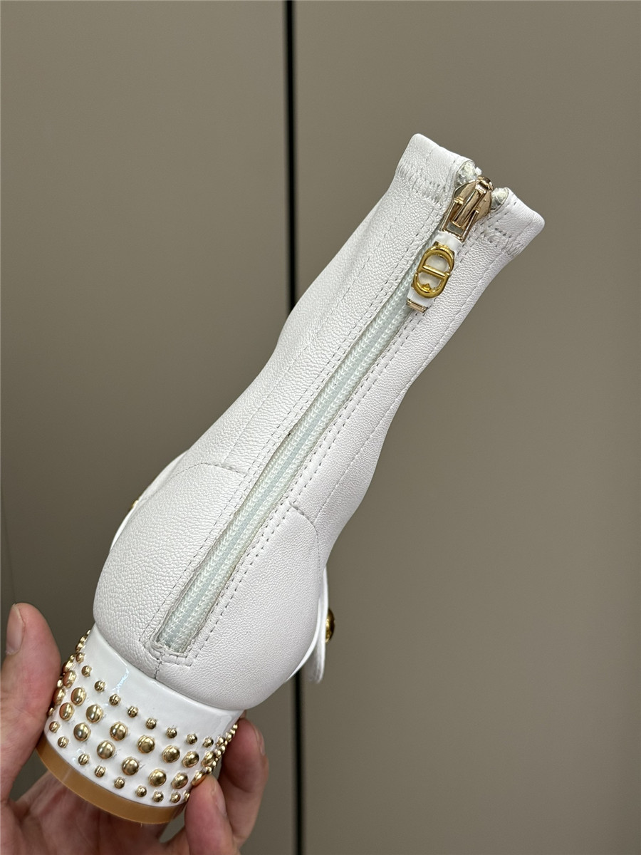 D10r stretch lambskin ankle boots