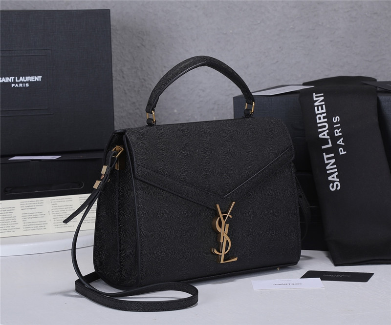 Sa1nt Lau*nt cassandra medium top handle bag