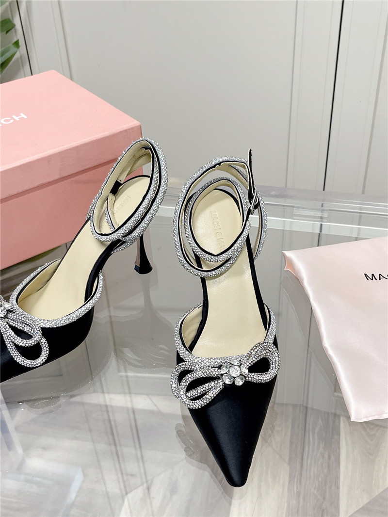mach & mach crystal  heels