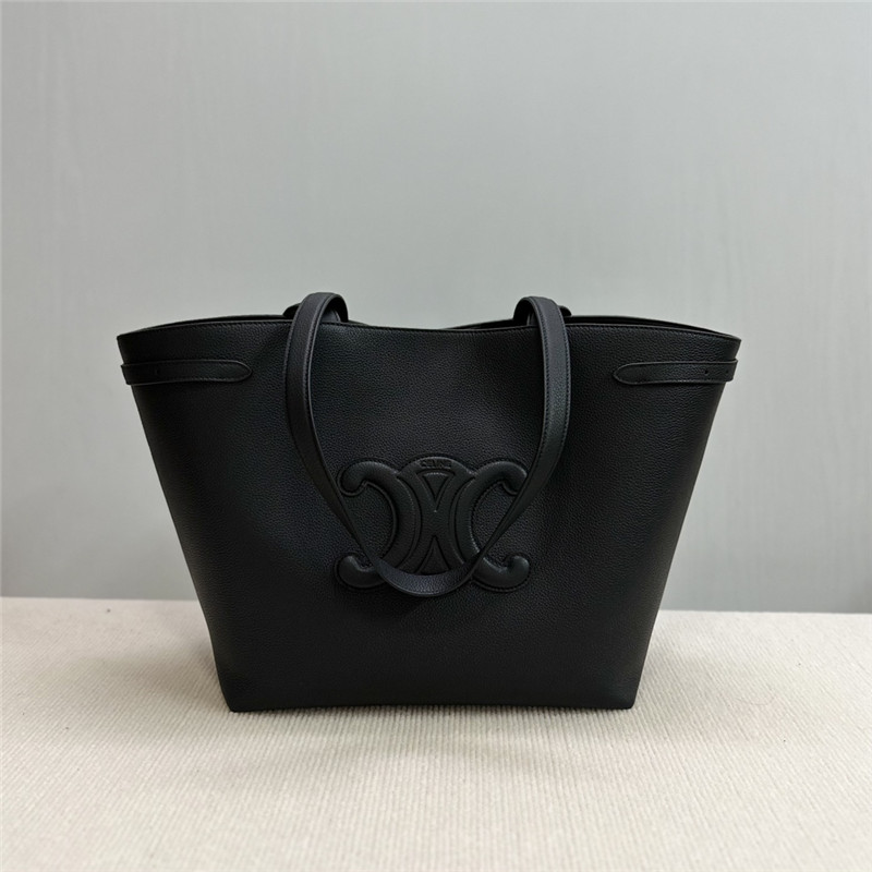 Ce1i*e cabas anais cuir triomphe bag