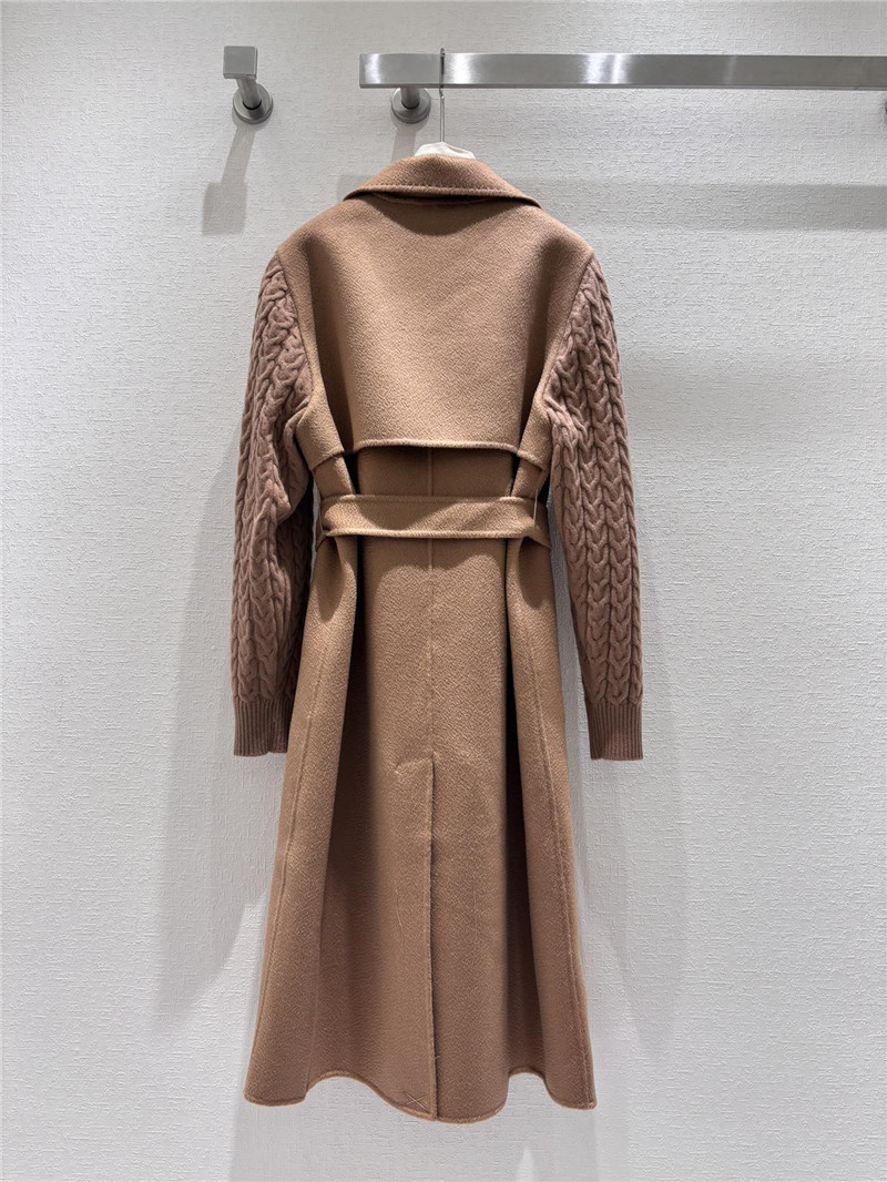 Vanitoo long cashmere wool long coat