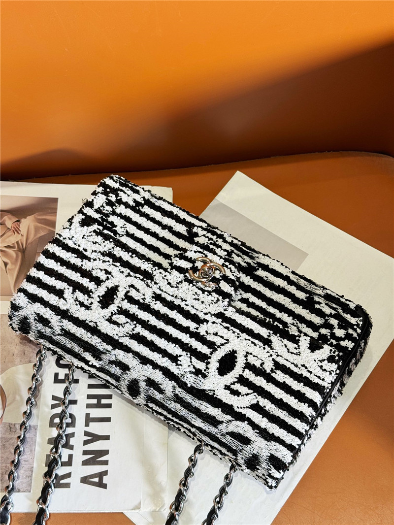 Ch**el sequin cf bag