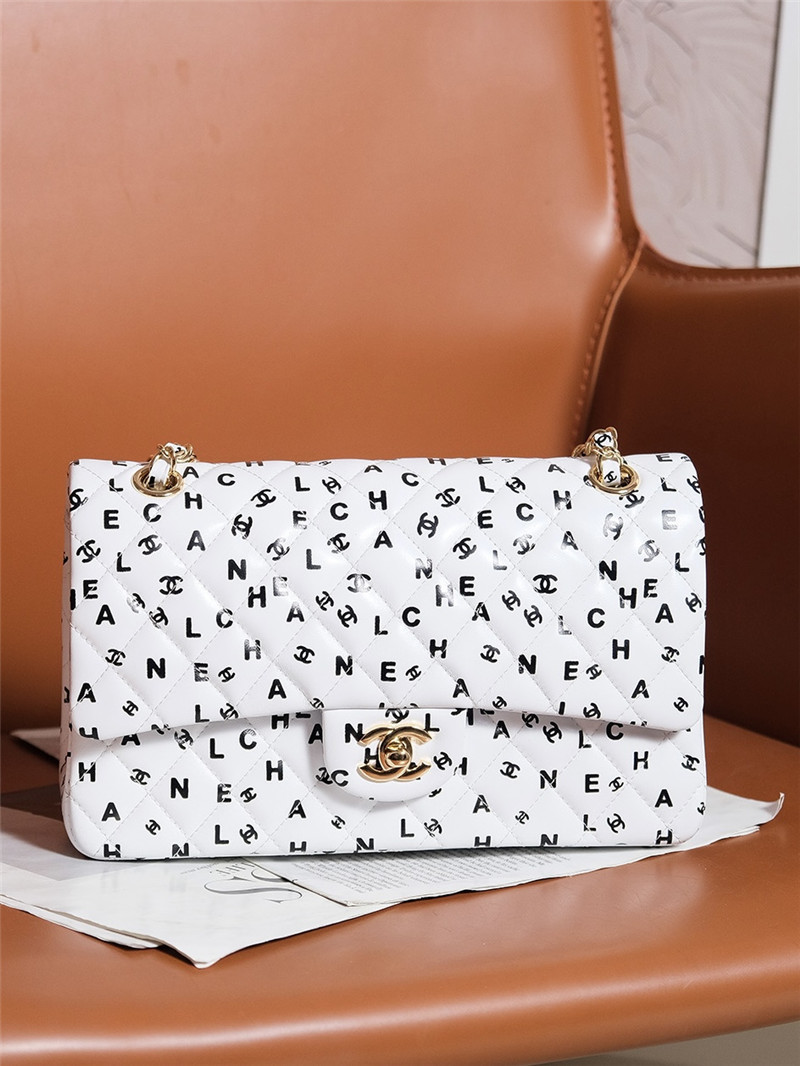 Ch**el limited edition graffiti letter cf bag