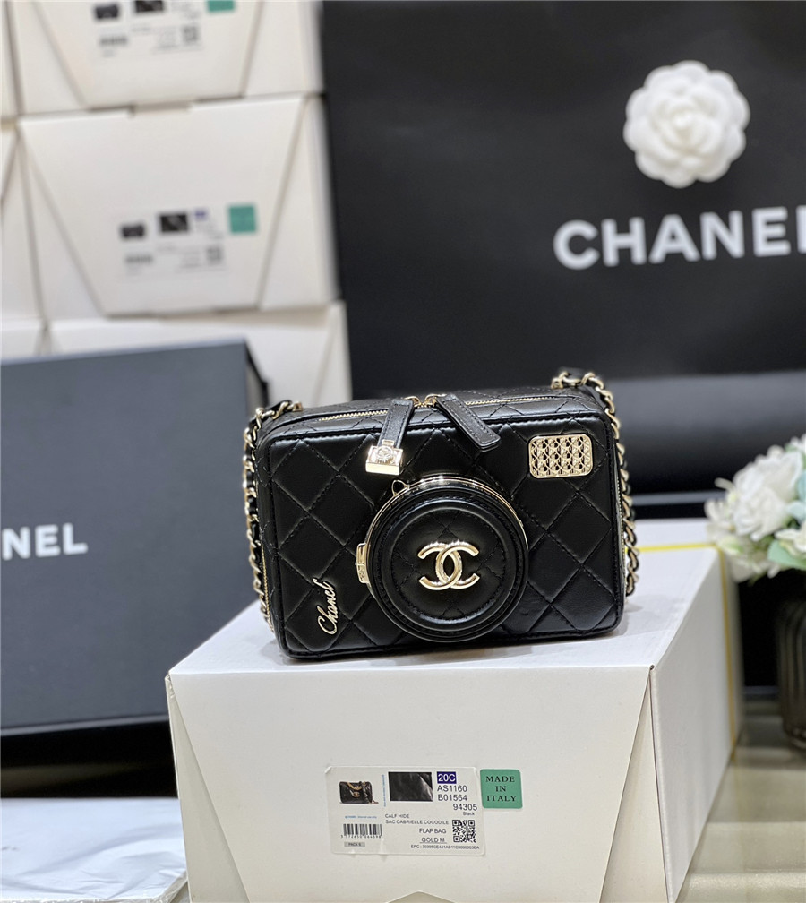 Ch**el camera mirror crossbody bag