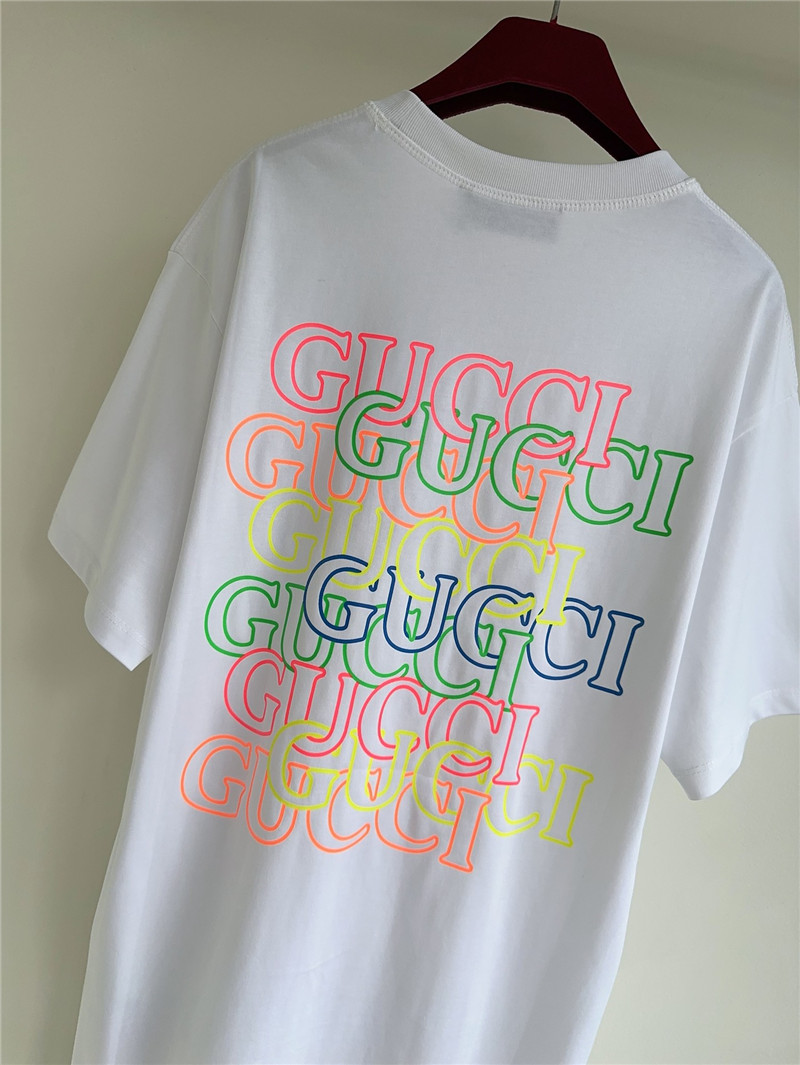 Gvc*1 classic monogrammed short sleeve t-shirt
