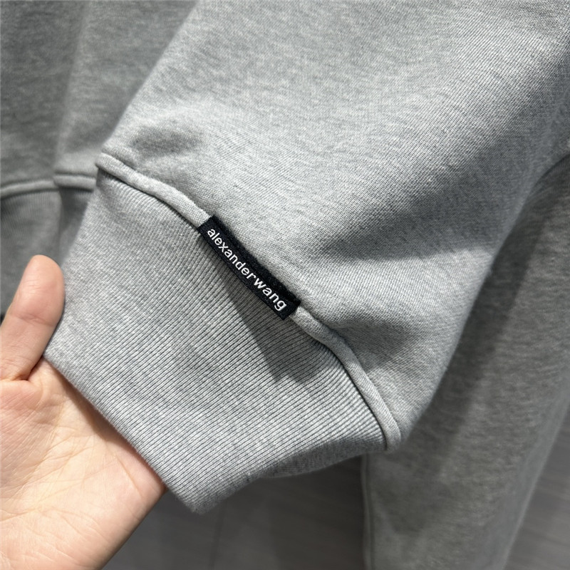 A1exa*der wang short sweatshirt + small skirt suit