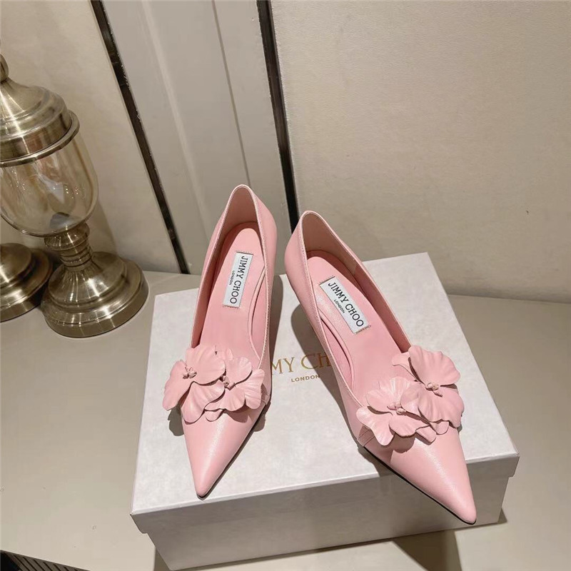 J1m*y Ch00 new petal series single shoes sandals