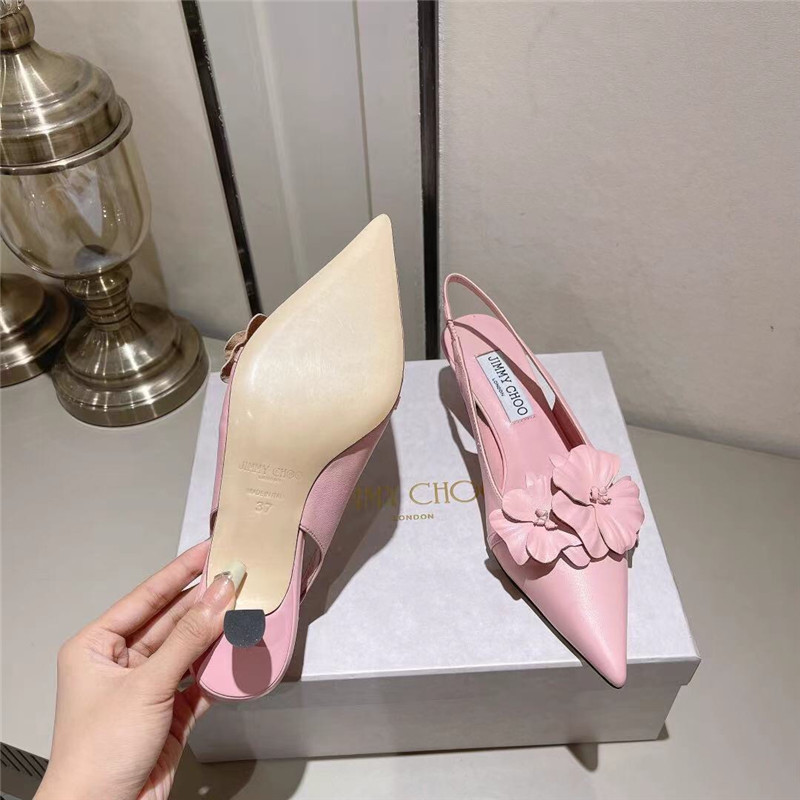 J1m*y Ch00 new petal series single shoes sandals