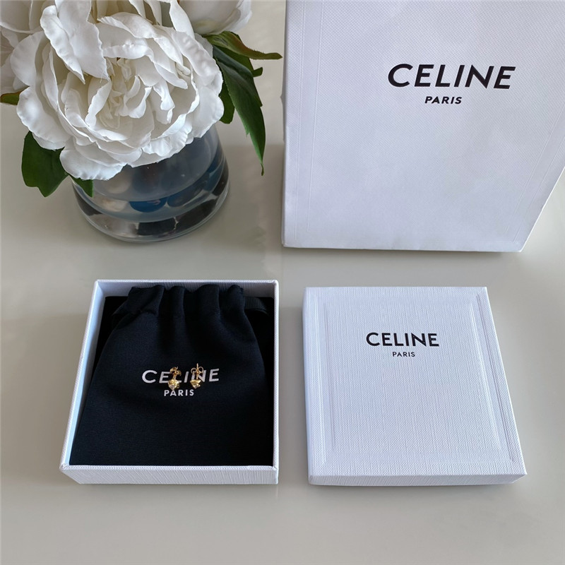 ce1i*e D1am0nd gold earrings