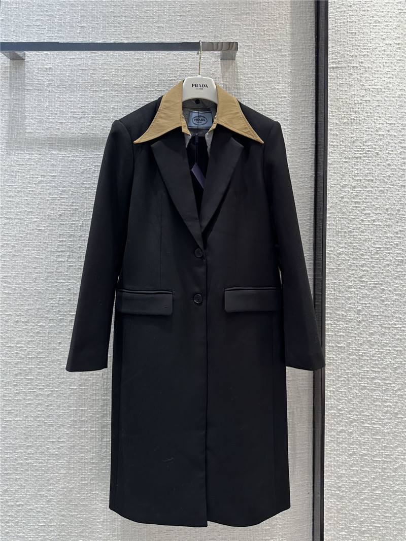 Pra*a mid-length blazer