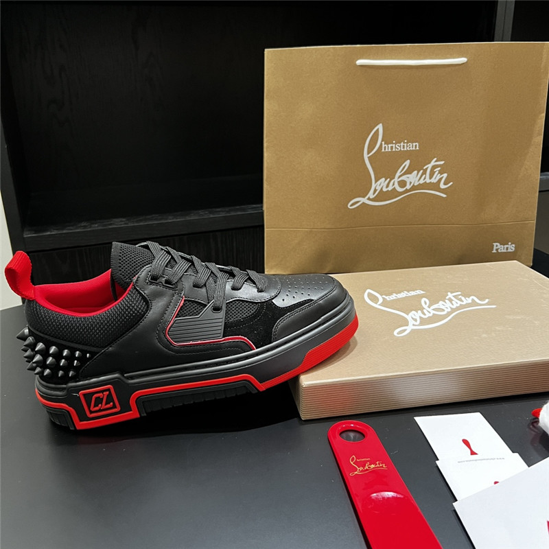 Chr1st1an louboutin astroloubi sneakers in black
