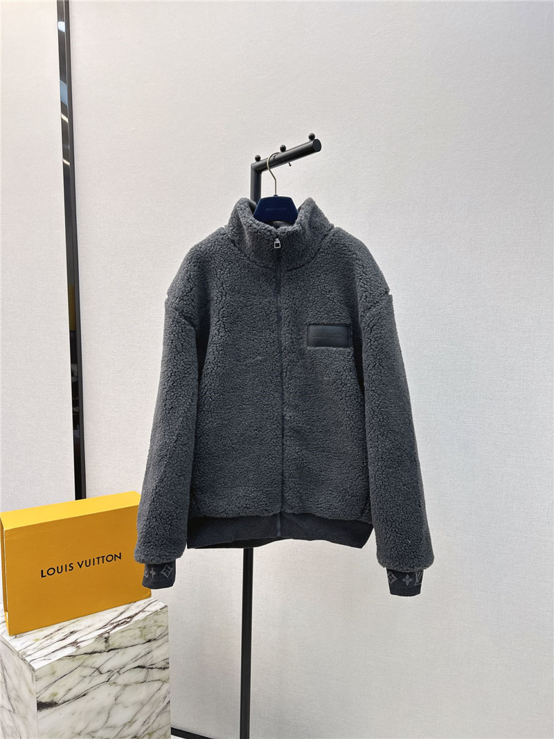 l0vis Vvtt0n lv loose fit lambswool jacket