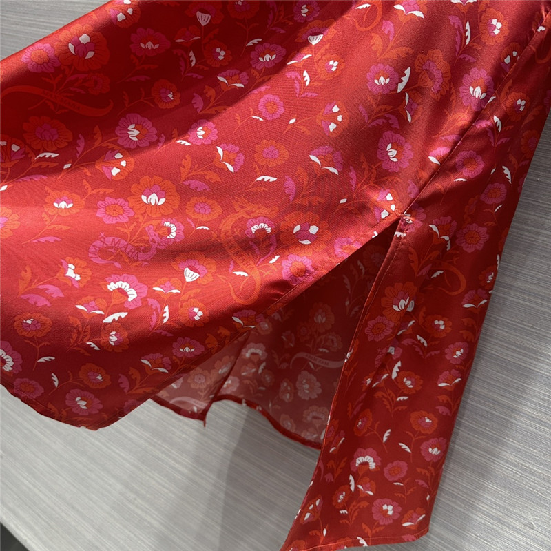 Vanitoo silk maxi dress