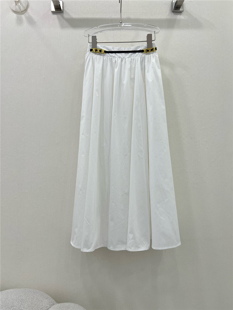 Ce1i*e new long waistband scalp skirt