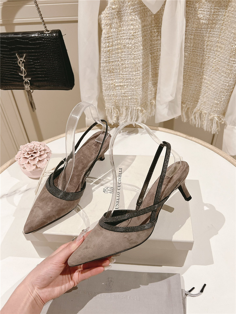 BC low heel sandals