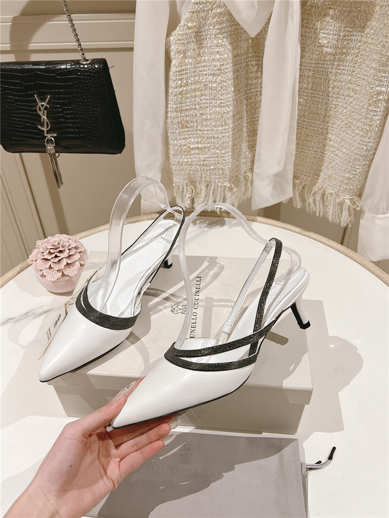 BC low heel sandals