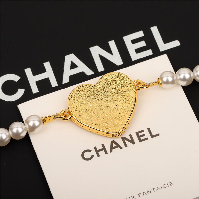 Ch**el denim love waist chain
