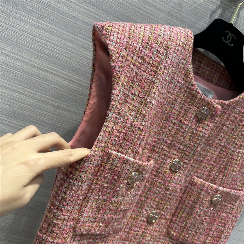 Ch**el long vest jacket