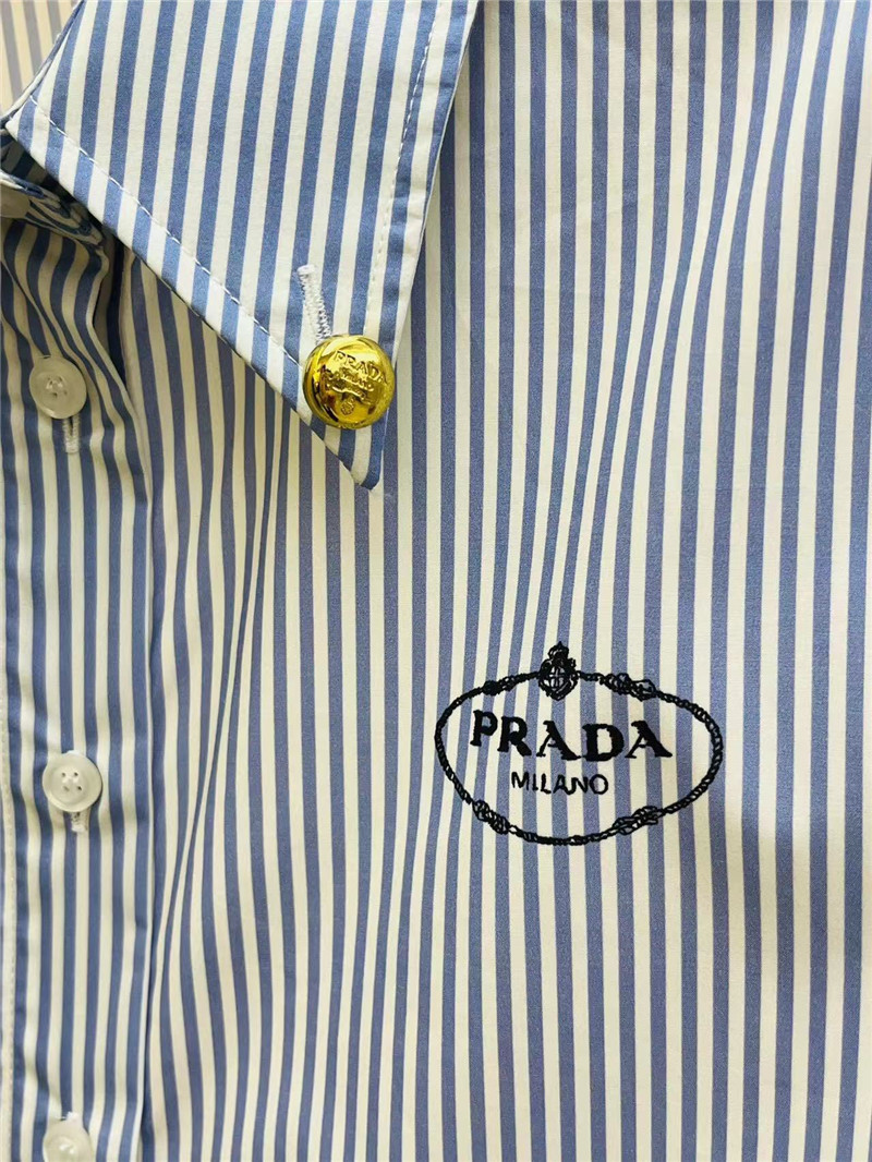 Pra*a striped shirt