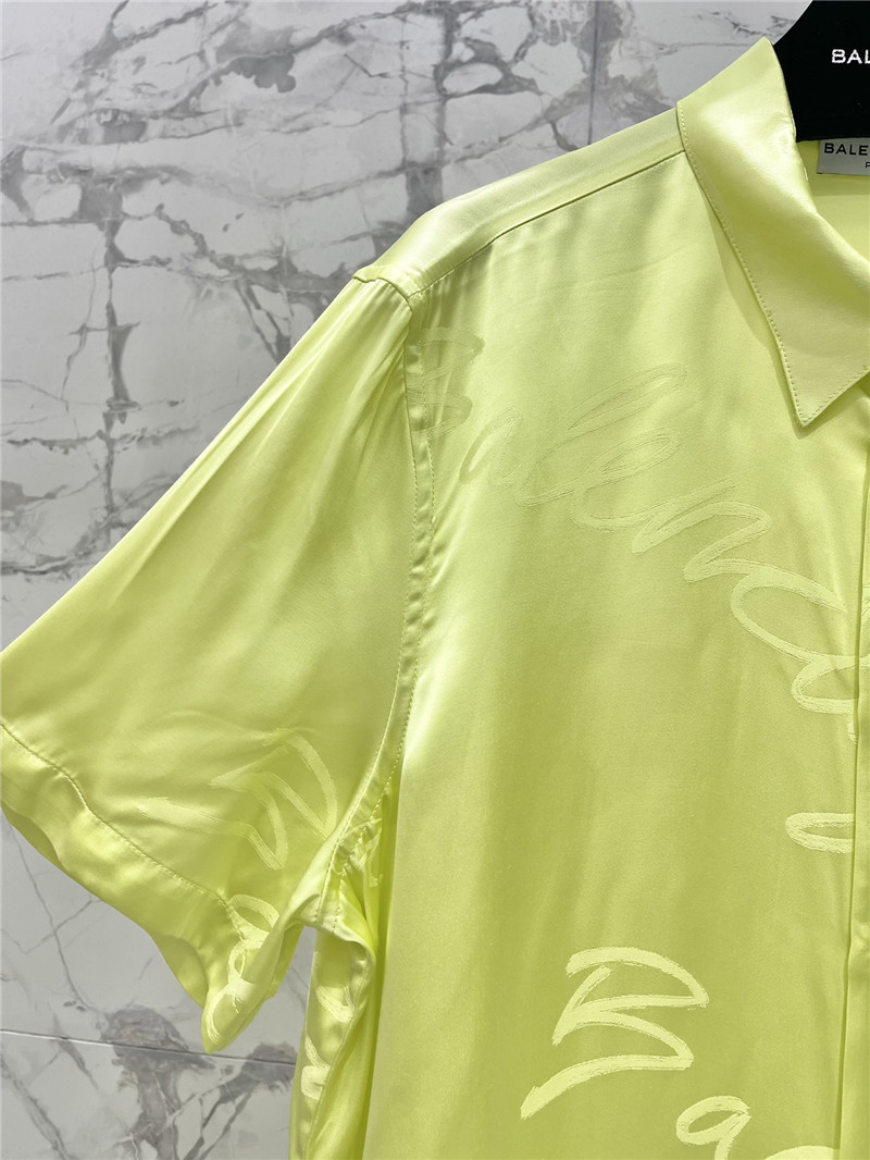 Ba1en*iaga jacquard short-sleeved suit