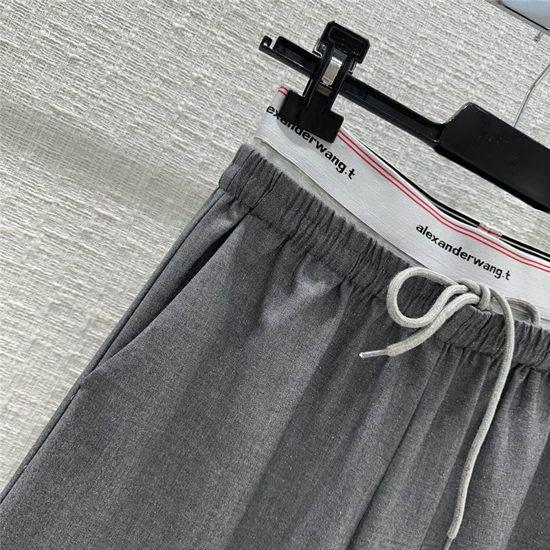 A1exa*der wang patchwork straight casual pants
