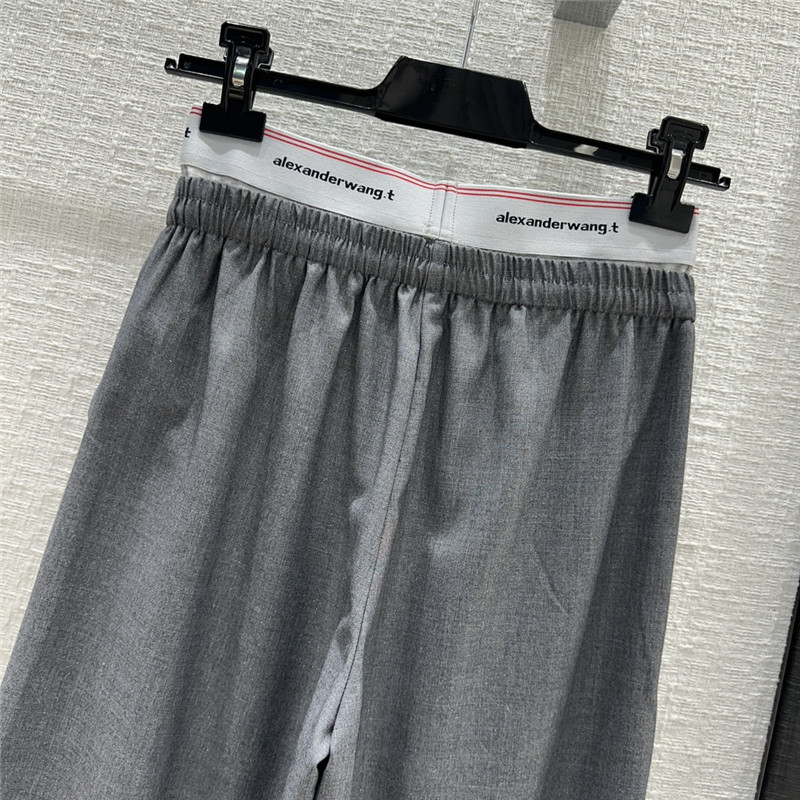 A1exa*der wang patchwork straight casual pants