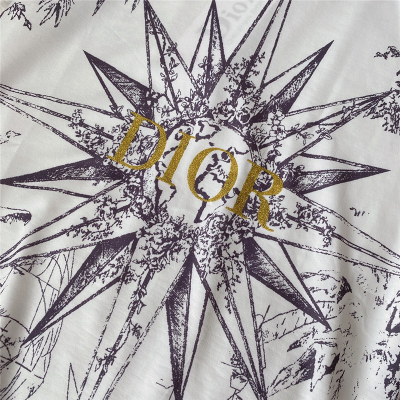 D10r contrast print short-sleeved t-shirt