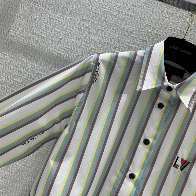 l0vis Vvtt0n lv sketch letter print shirt