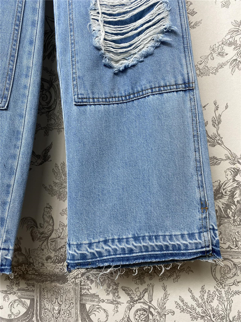 Givenchy new distressed jeans