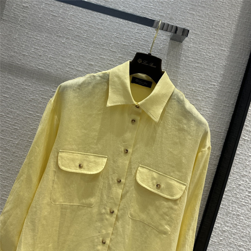 L0r0 P1ana new linen shirt replica designer clothing websites