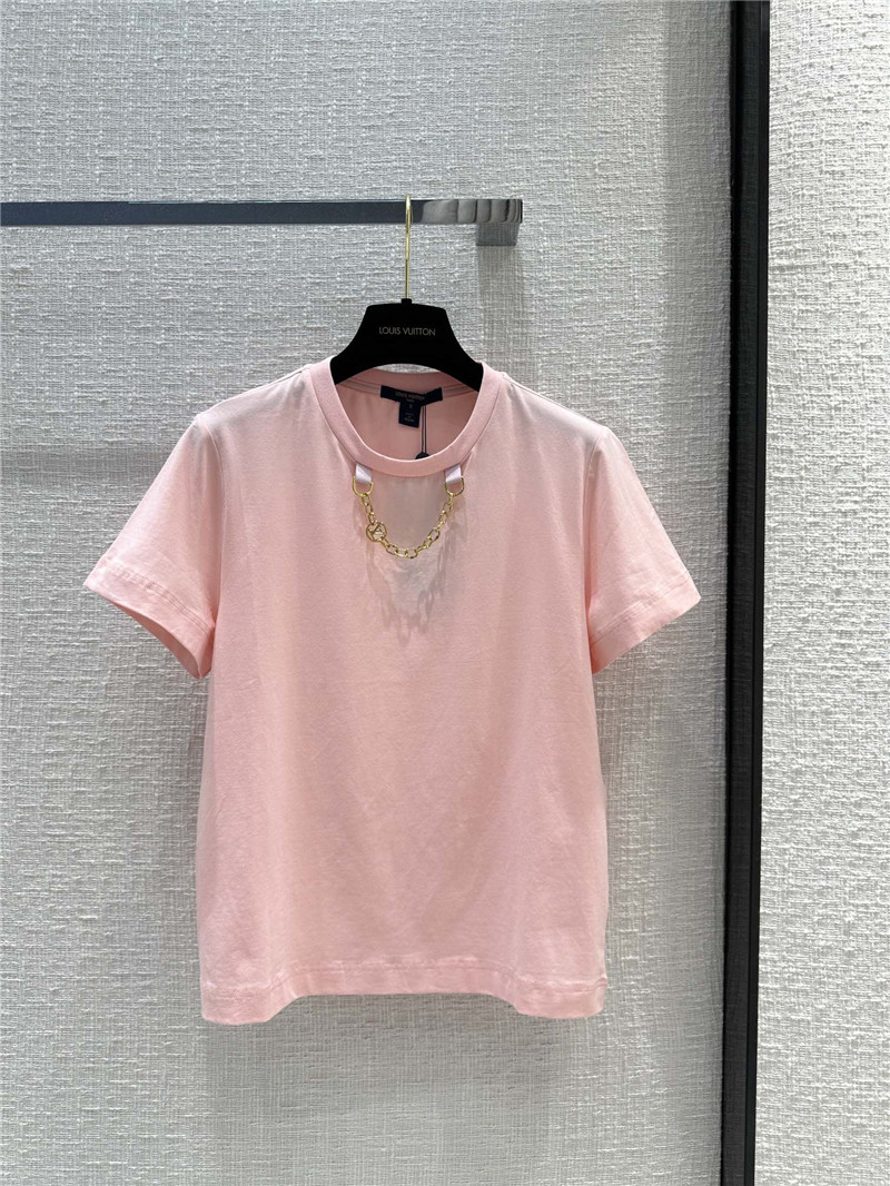 l0vis Vvtt0n lv girly pink t-shirt replica clothing sites