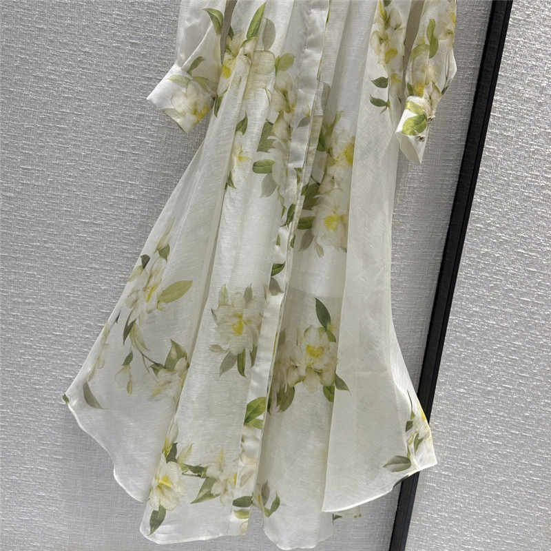 zimm magnolia floral print long shirt dress replica clothing sites