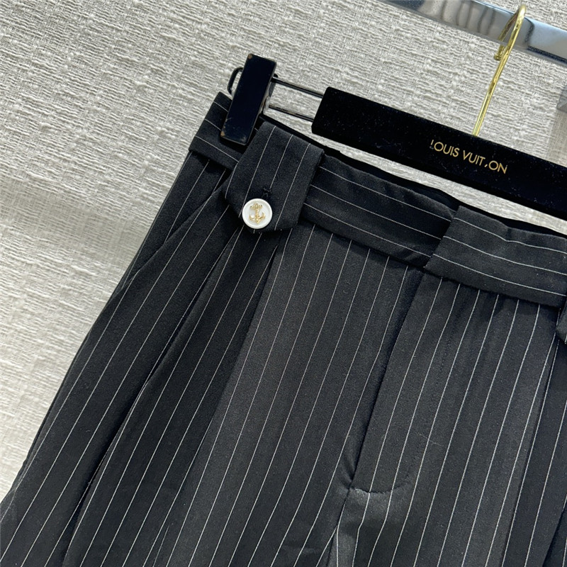 l0vis Vvtt0n lv pinstripe radish pants replicas clothes