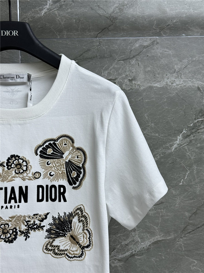 D10r butterfly embroidered t-shirt replica clothing sites