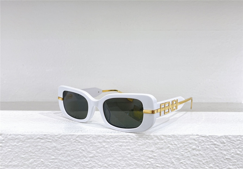 F**di acetate F**digraphy rectangular glasses