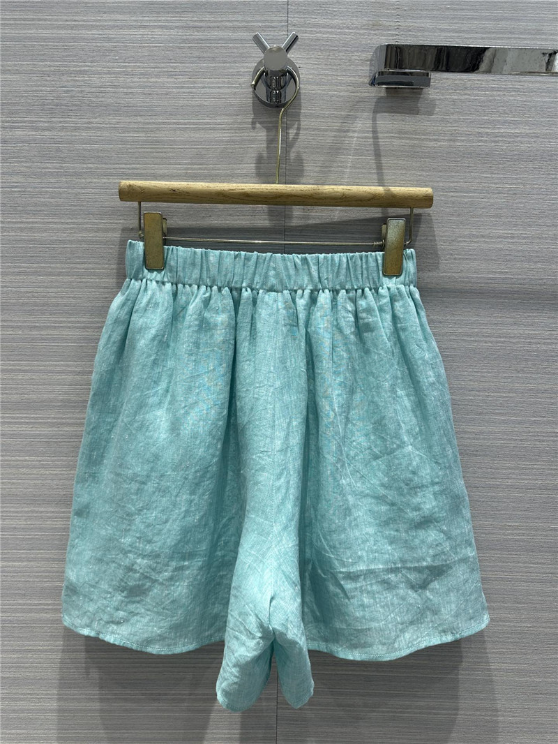 The R0w cotton and linen shorts replica clothing sites
