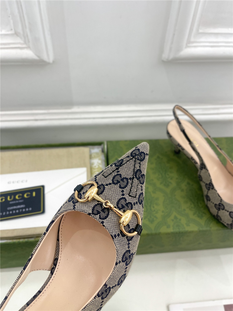 Gvc*1 horsebit slingback pumps replica designer shoes