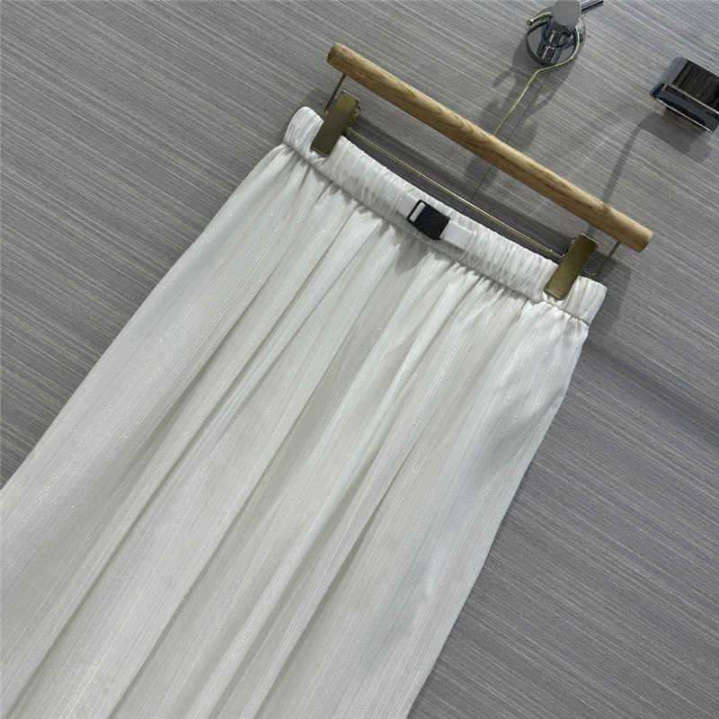 BC silver striped long skirt cheap replica designer clothes