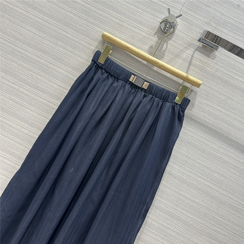 BC silver striped long skirt cheap replica designer clothes