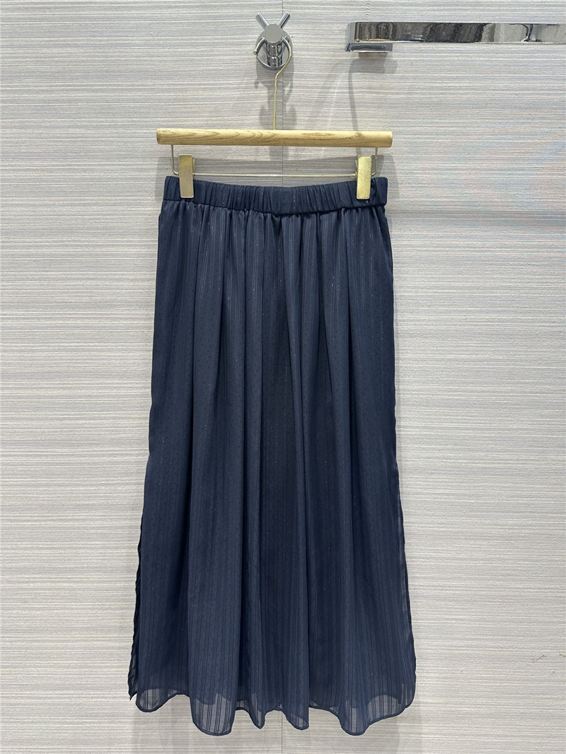 BC silver striped long skirt cheap replica designer clothes