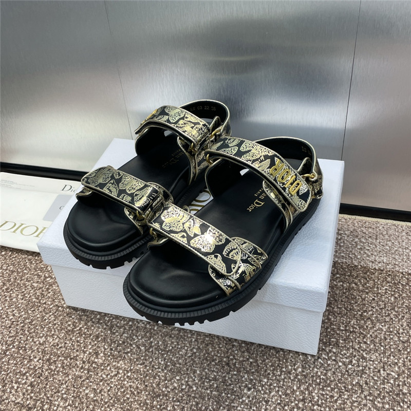 D10r D10ract black sandal