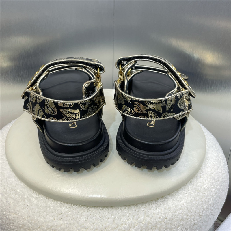 D10r D10ract black sandal
