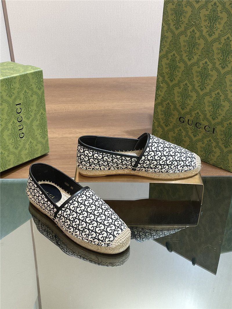 Gvc*1 straw hemp fisherman slippers replica shoes