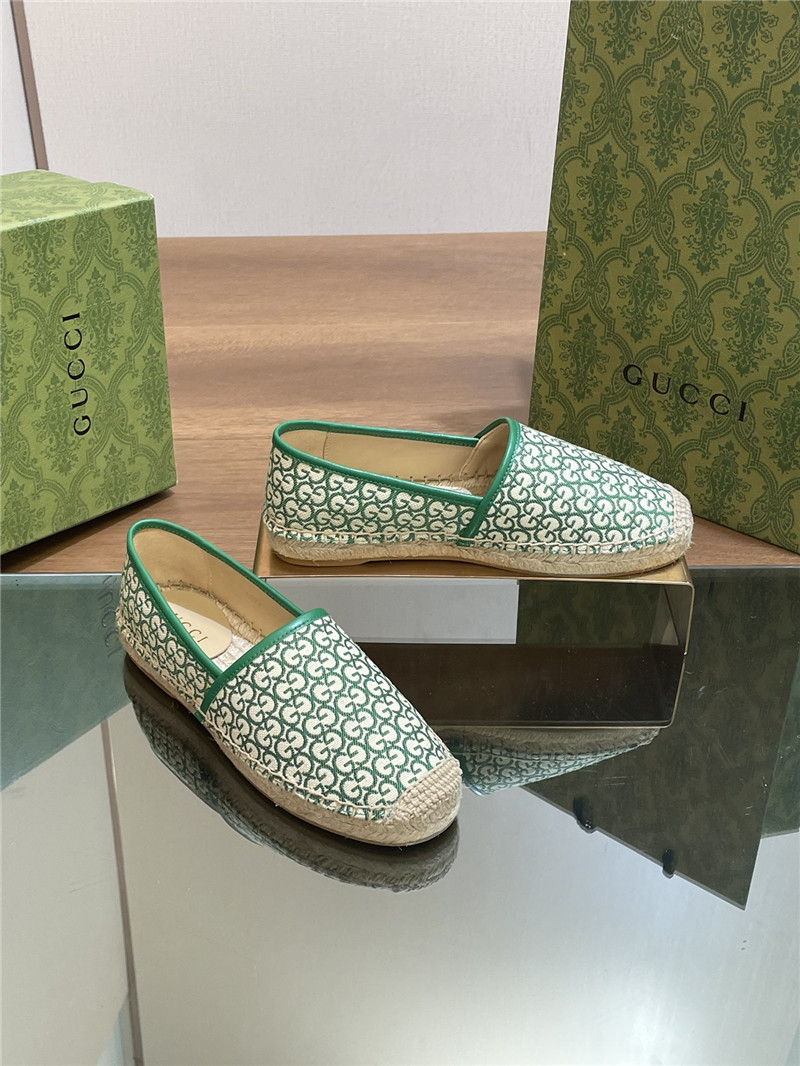 Gvc*1 straw hemp fisherman slippers replica shoes