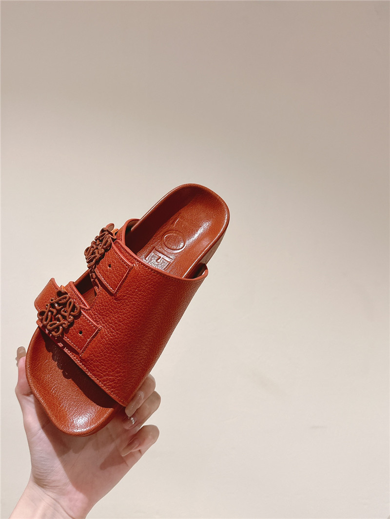L0ew* new color matching slippers for couples replica shoes
