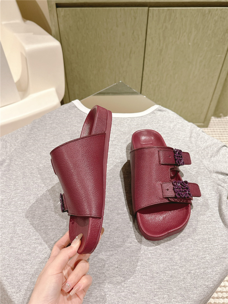 L0ew* new color matching slippers for couples replica shoes