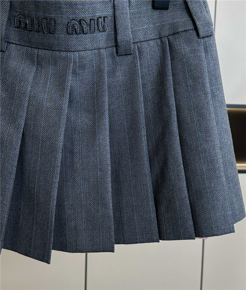 M1um1u new pleated skirt cheap replica designer clothes