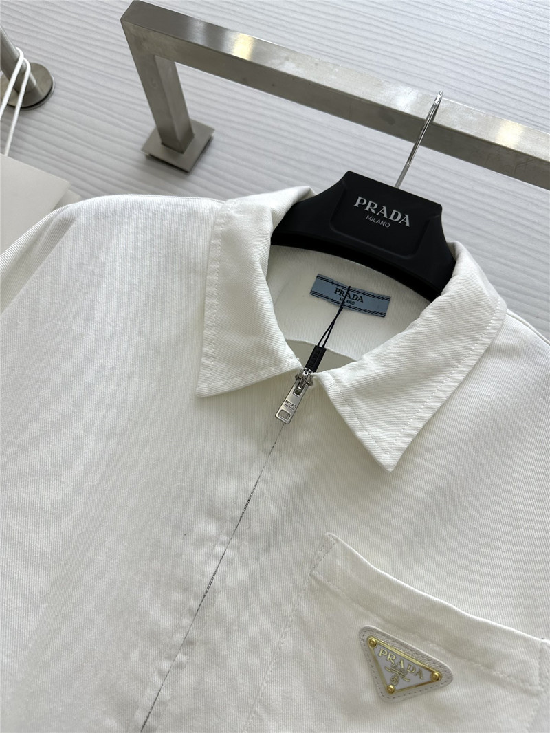 Pra*a denim blouson jacket