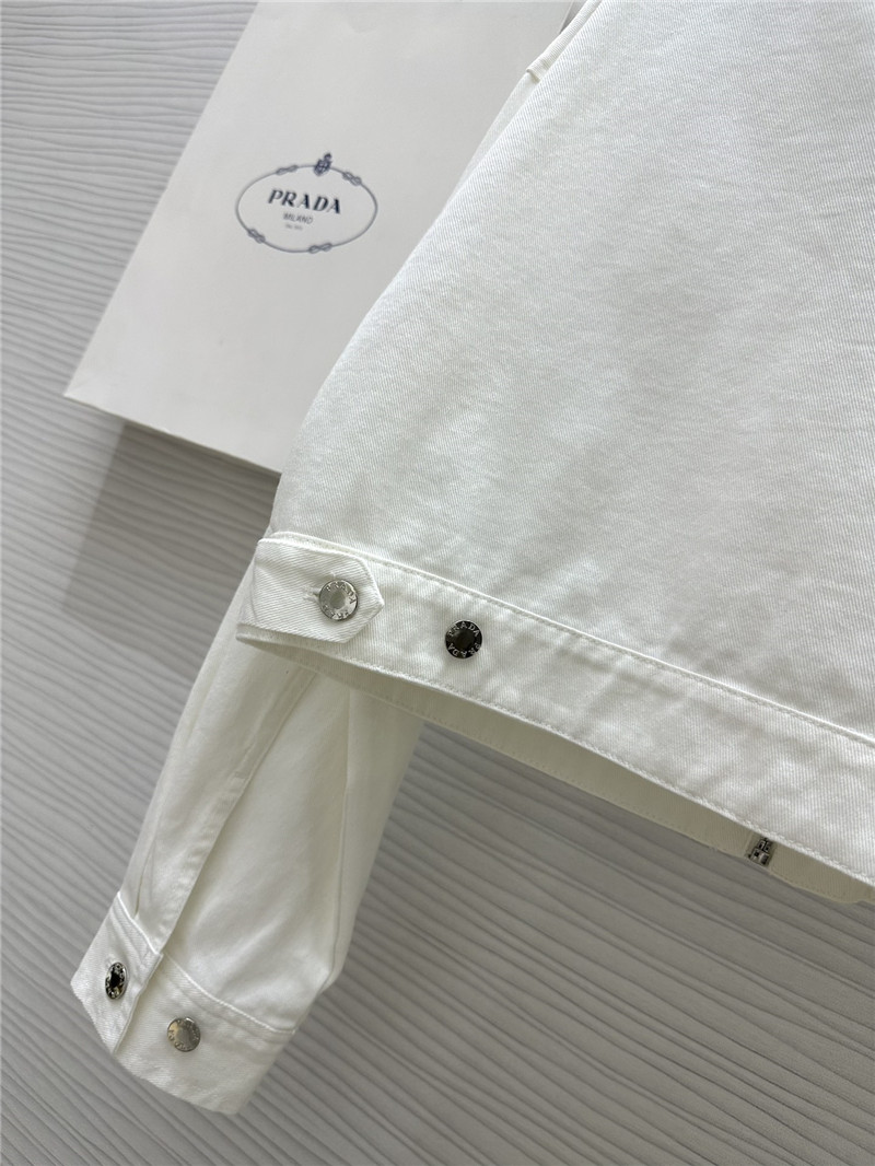 Pra*a denim blouson jacket