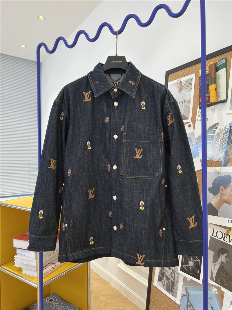 l0vis Vvtt0n lv new denim jacket replica clothes